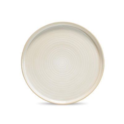 PLATO PLAYO SAKURA SWEDEN FLAT WHITE DE PORCELANA  26 CMS