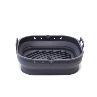 BANDEJA DE SILICONA PLEGABLE HOME CONCEPT PARA FERIDORA DE AIRE GRIS 2.5 LITROS