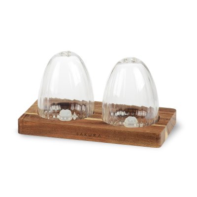 SET DE SALERO Y PIMENTERO SAKURA SOGNI EDITION TAVOLA COLLECTION